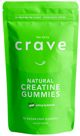 Sour Apple Creatine Gummies  (1 month supply)