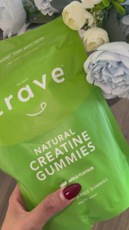 Sour Apple Creatine Gummies