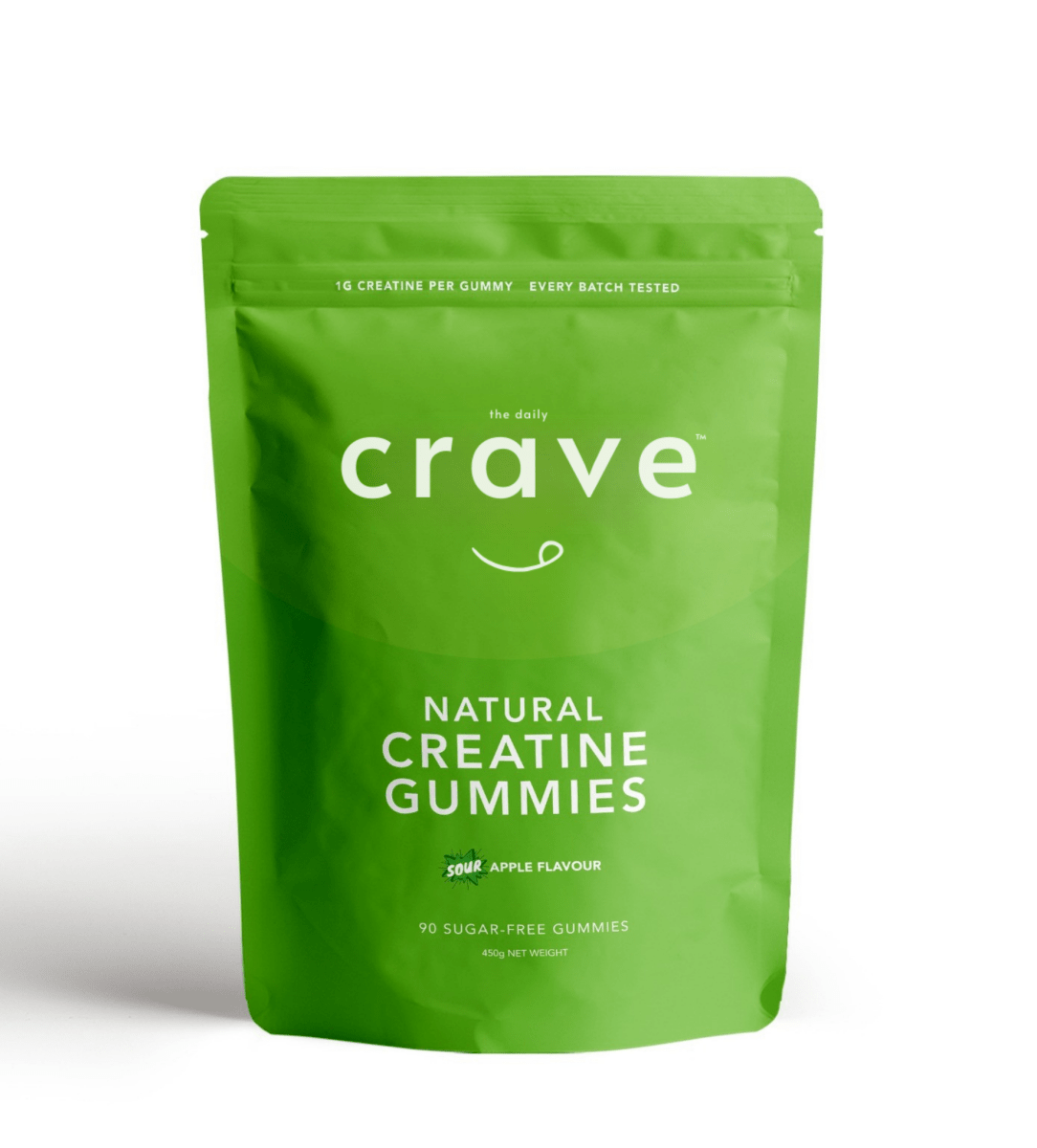 Sour Apple Creatine Gummies (1 month supply) - The Daily Crave Creatine