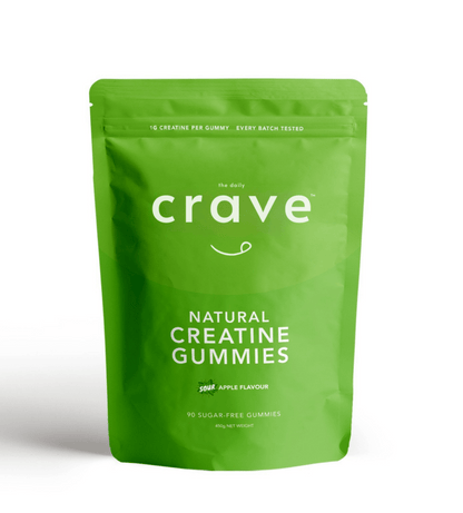 Sour Apple Creatine Gummies (1 month supply) - The Daily Crave Creatine